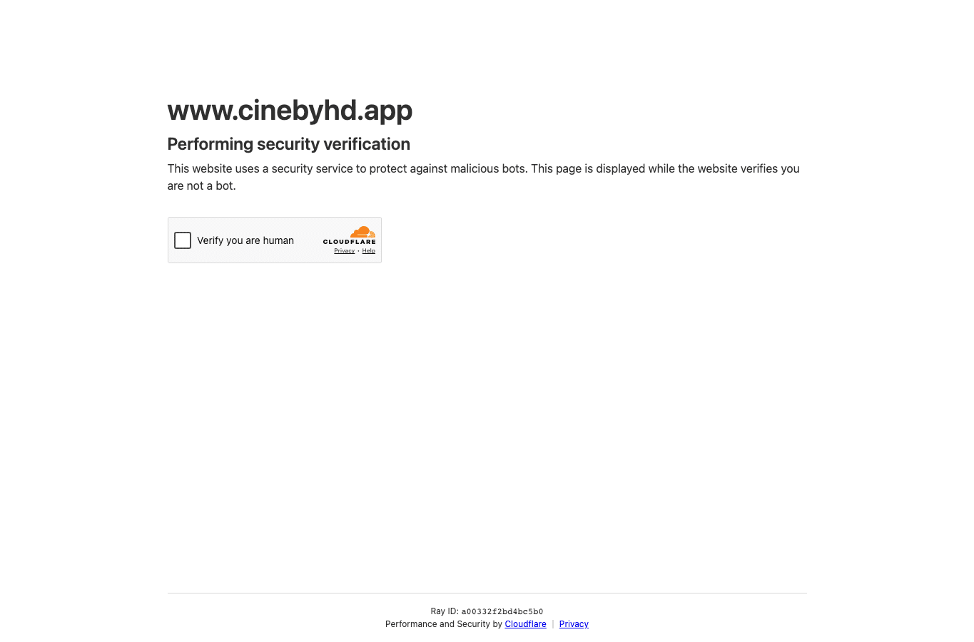 Screenshot preview of cinebyhd.app