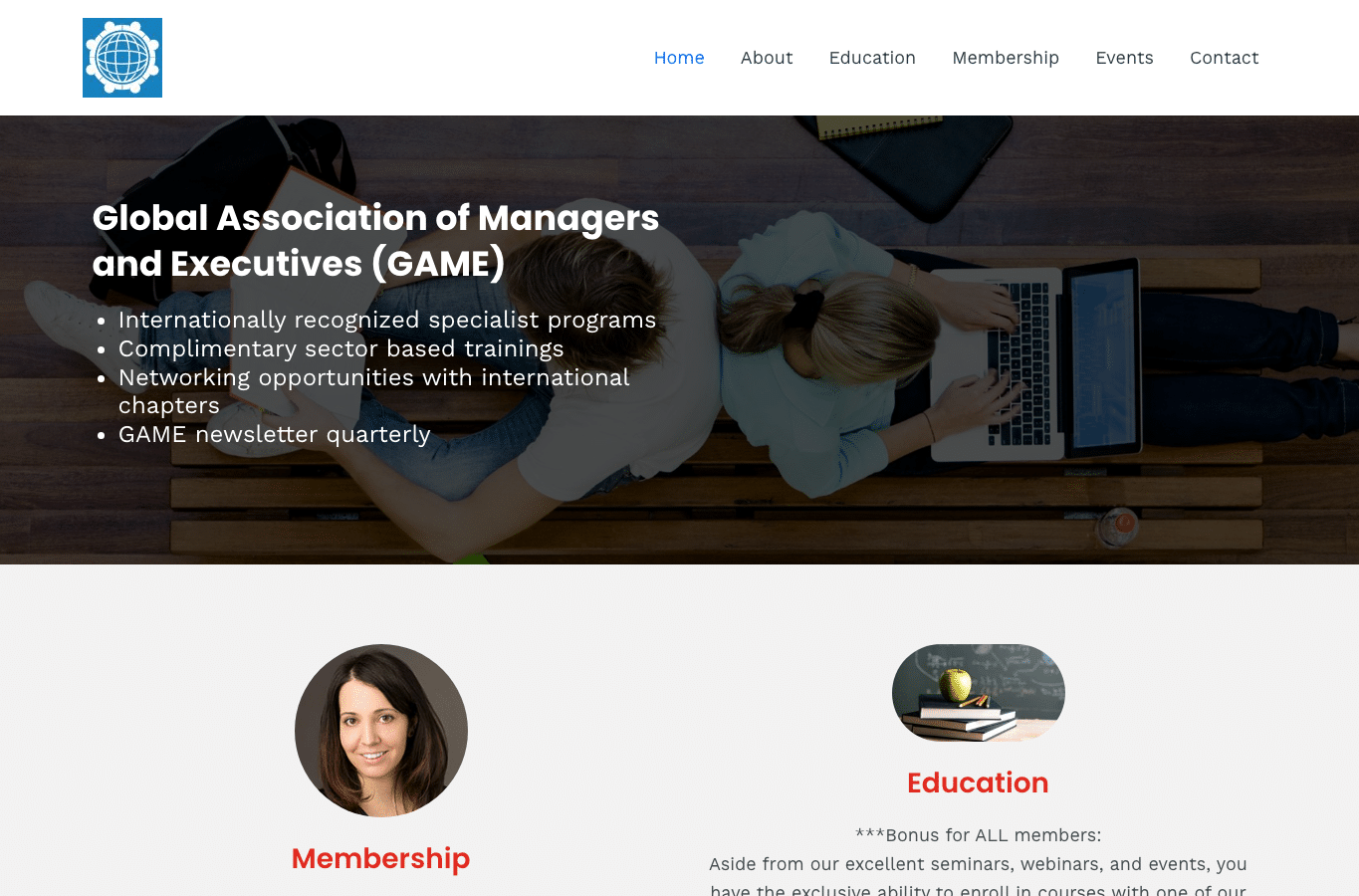 Screenshot preview of gaomae.org