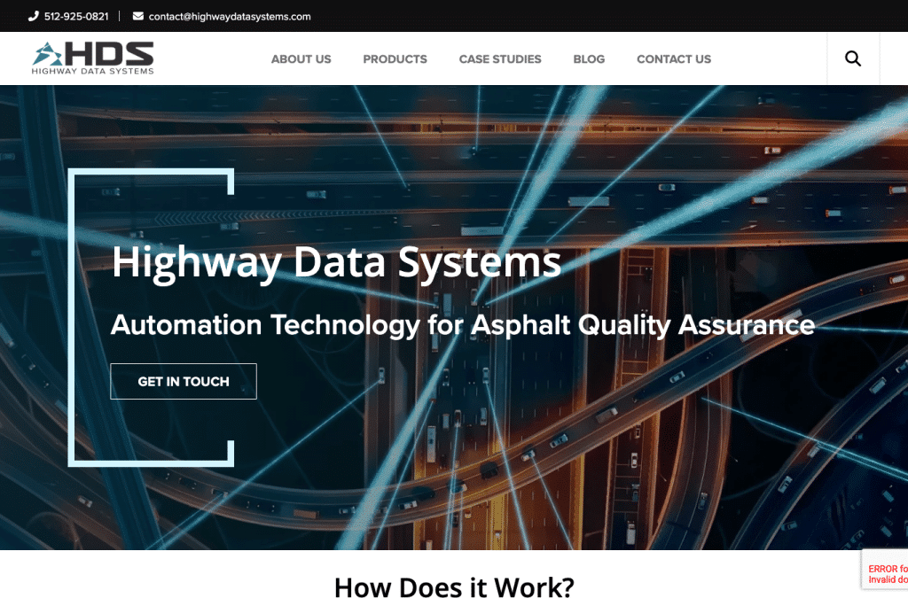highwaydatasystems.com homepage screenshot