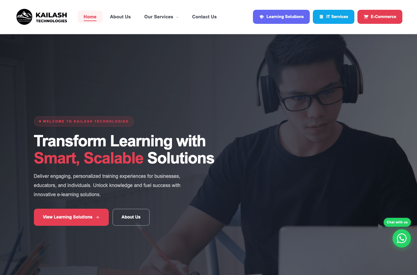 Screenshot preview of kailashtechnologies.com