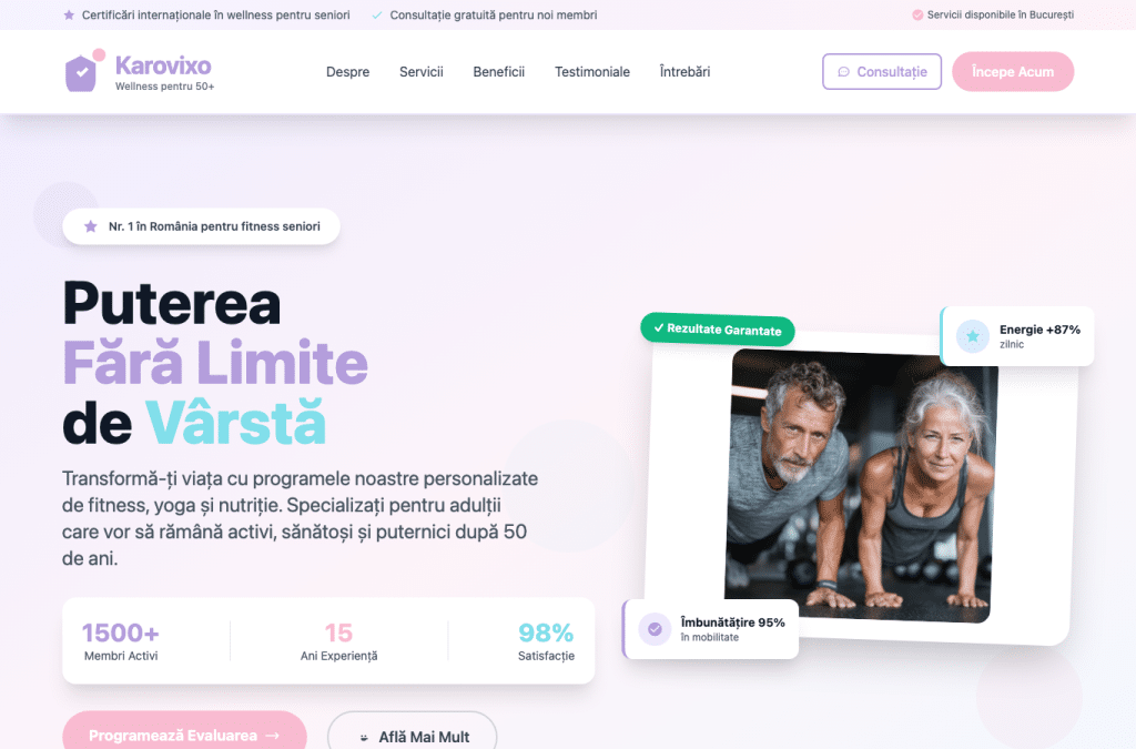 karovixo.eu homepage screenshot