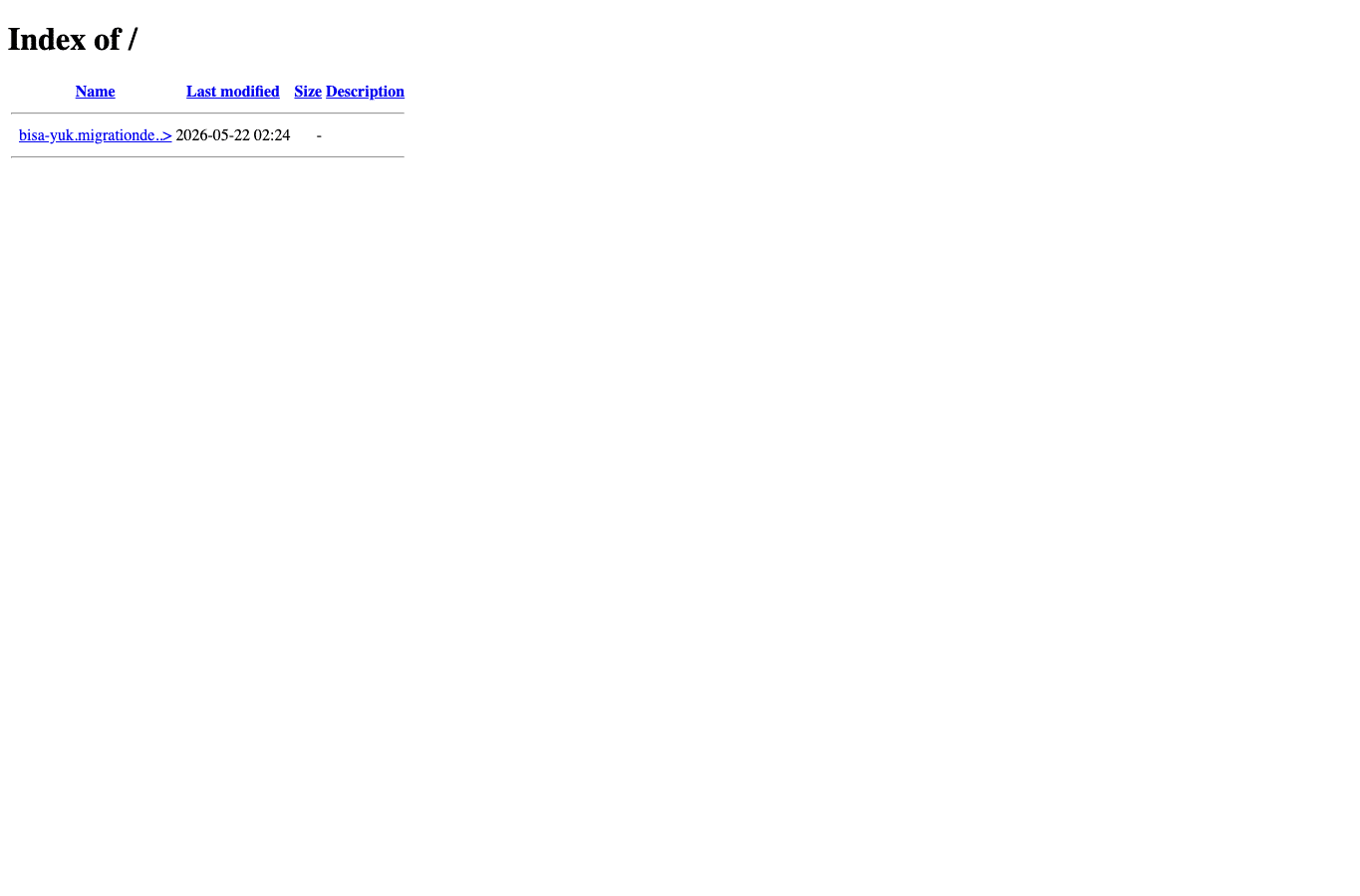 Screenshot preview of migrationdesk.fun