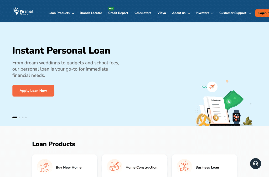 pchf.in homepage screenshot