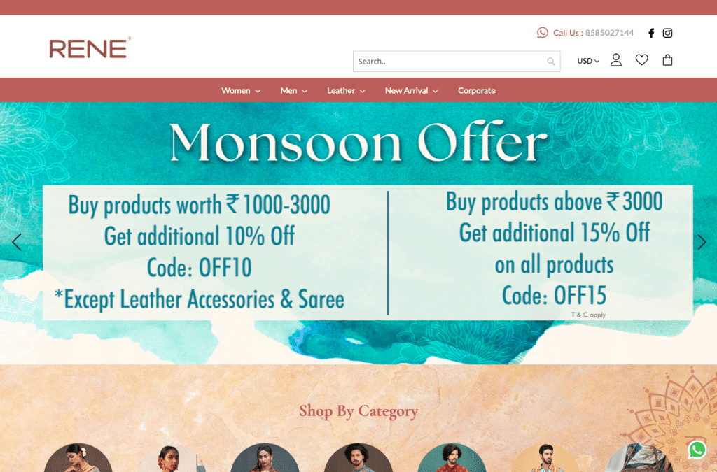 reneindia.com homepage screenshot