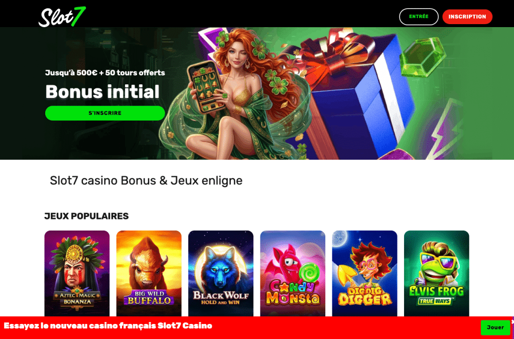 slot7-casinos.com homepage screenshot