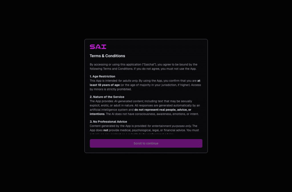 smutaichat.com homepage screenshot