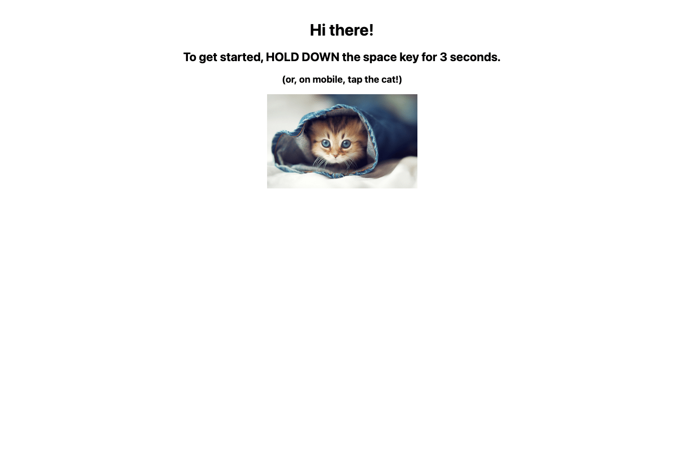 Screenshot preview of theannoyingsite.com