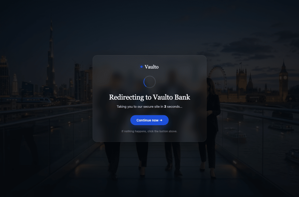 vaultouk.com homepage screenshot