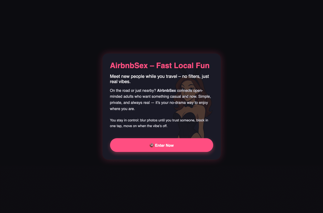 Screenshot preview of airbnbsex.org