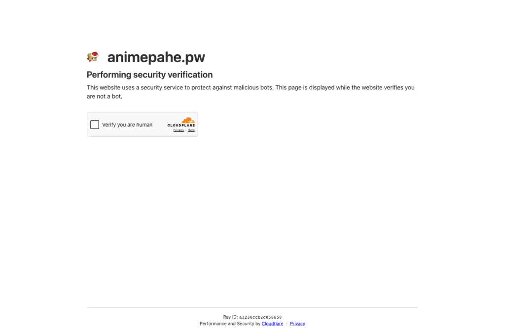 animepahe.pw homepage screenshot