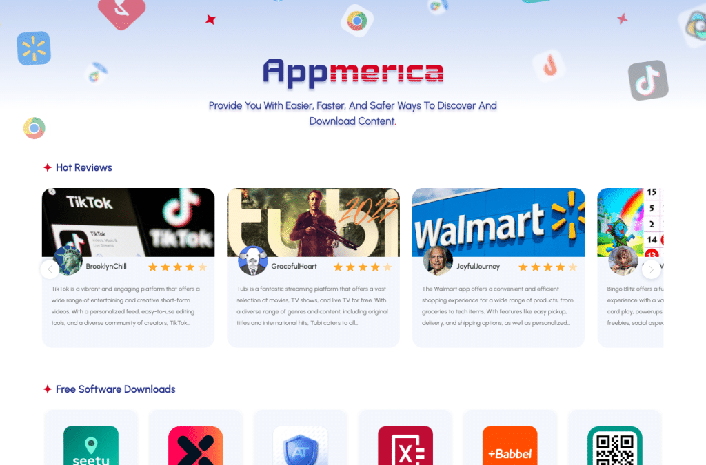 appmerica.com homepage screenshot