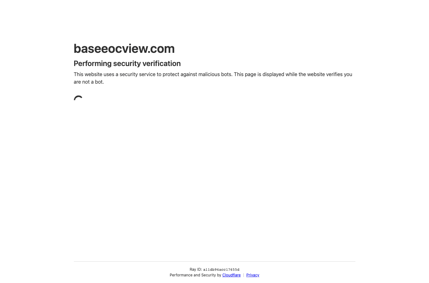 Screenshot preview of baseeocview.com
