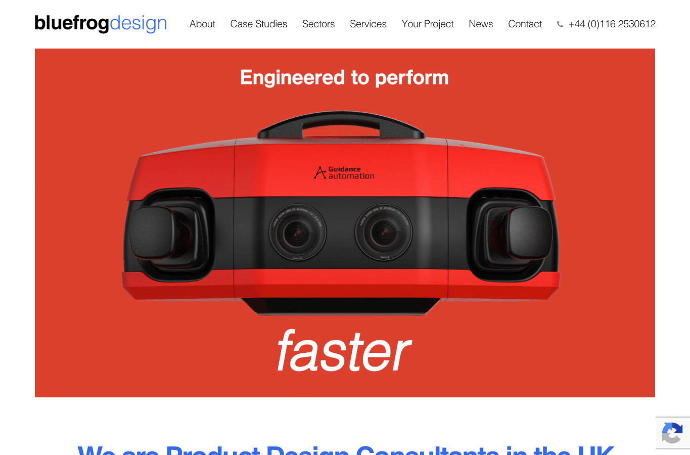 Screenshot preview of bluefrogdesign.co.uk