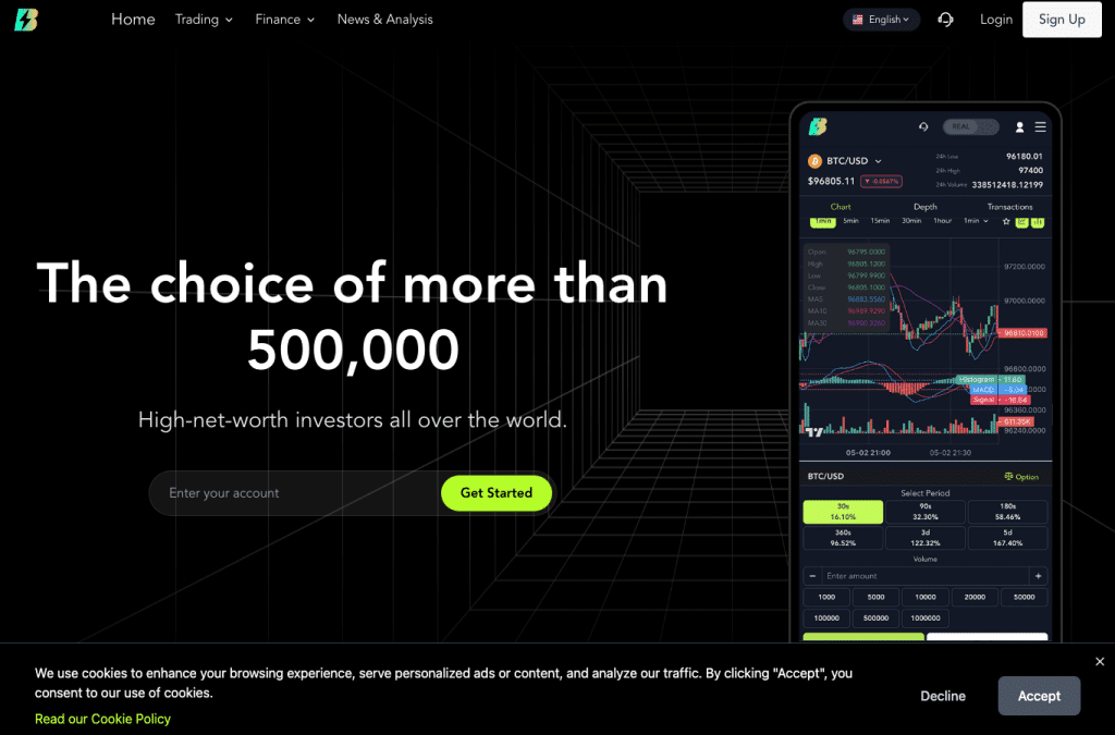 bozei.me homepage screenshot