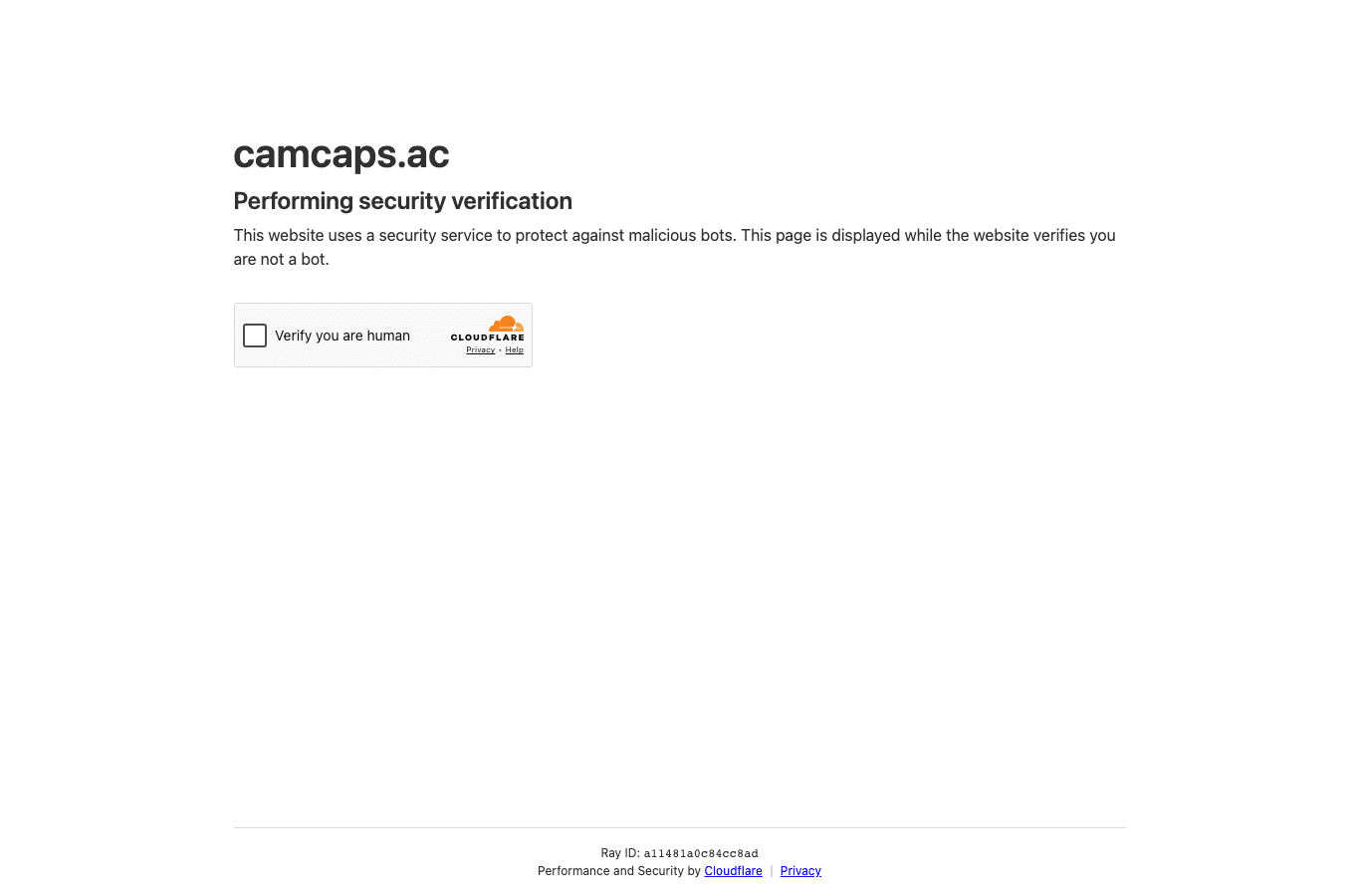 Screenshot preview of camcaps.ac