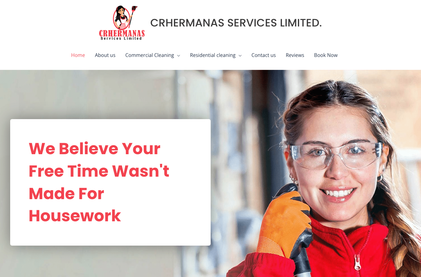 Screenshot preview of crhermanas.com