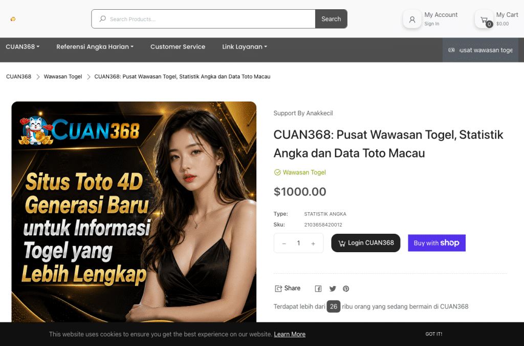 cuan368a.pics homepage screenshot