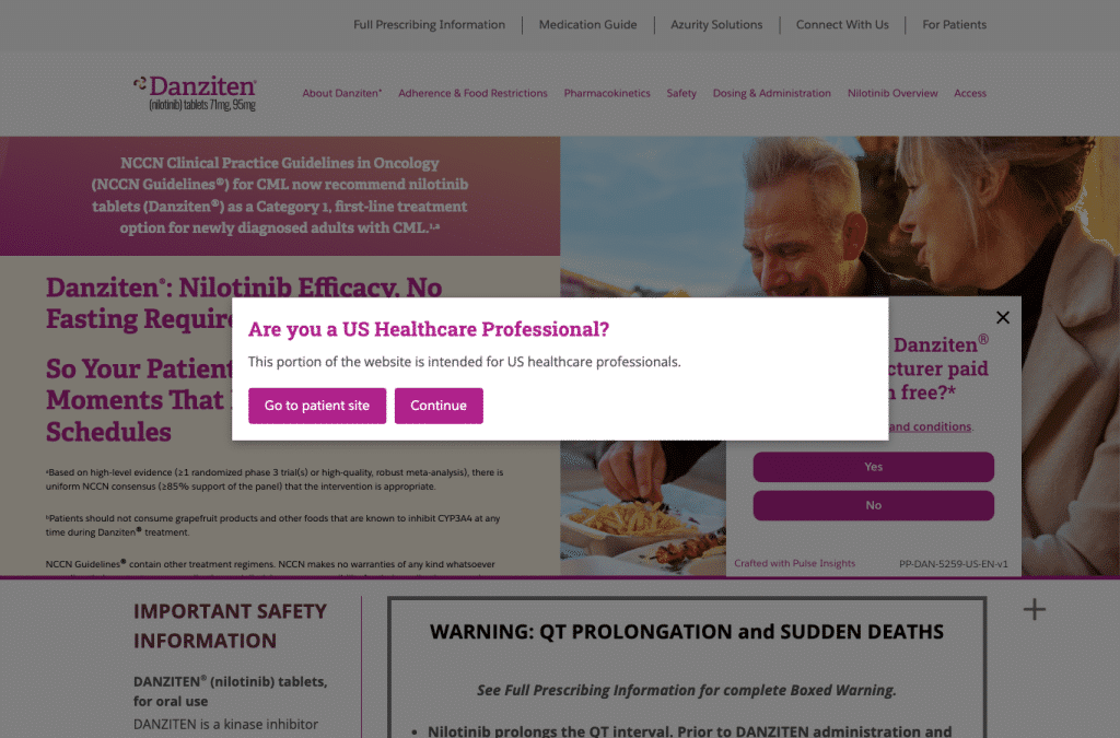 danziten.com homepage screenshot