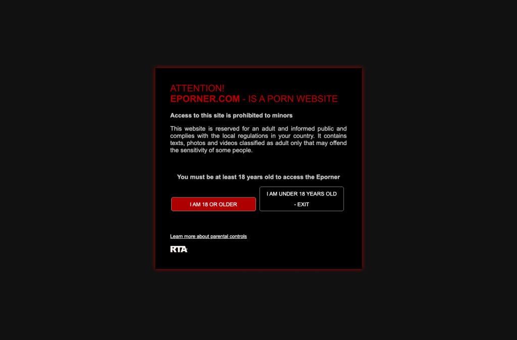 eporner.com homepage screenshot