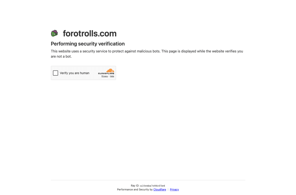 forotrolls.com homepage screenshot