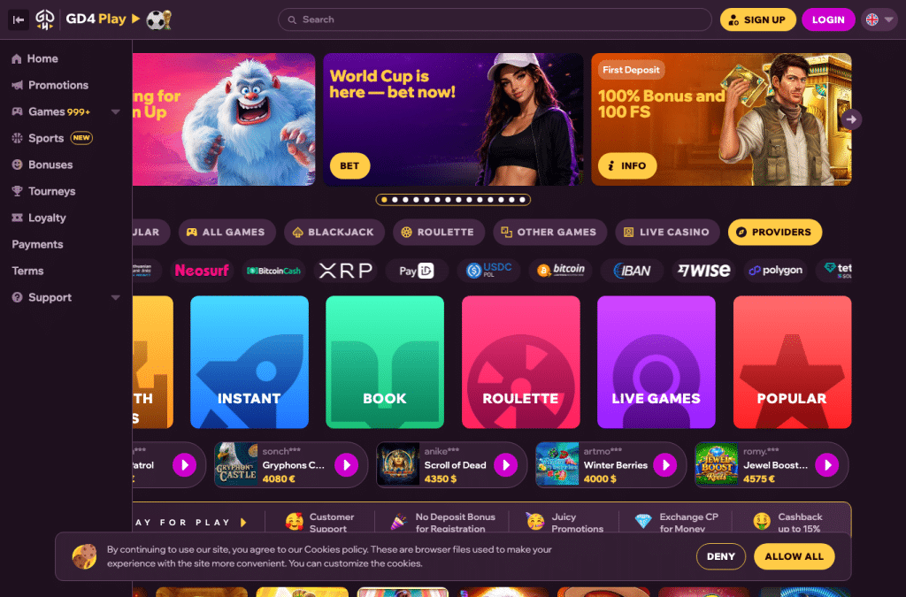 gdfplay23.com homepage screenshot