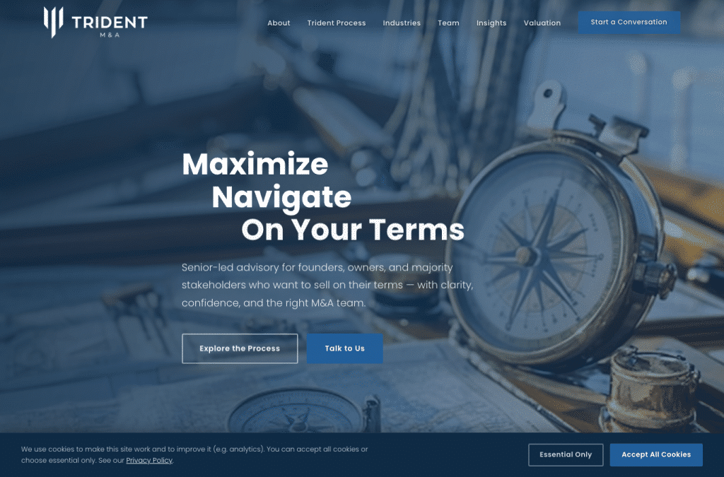 growtridentm-a.com homepage screenshot