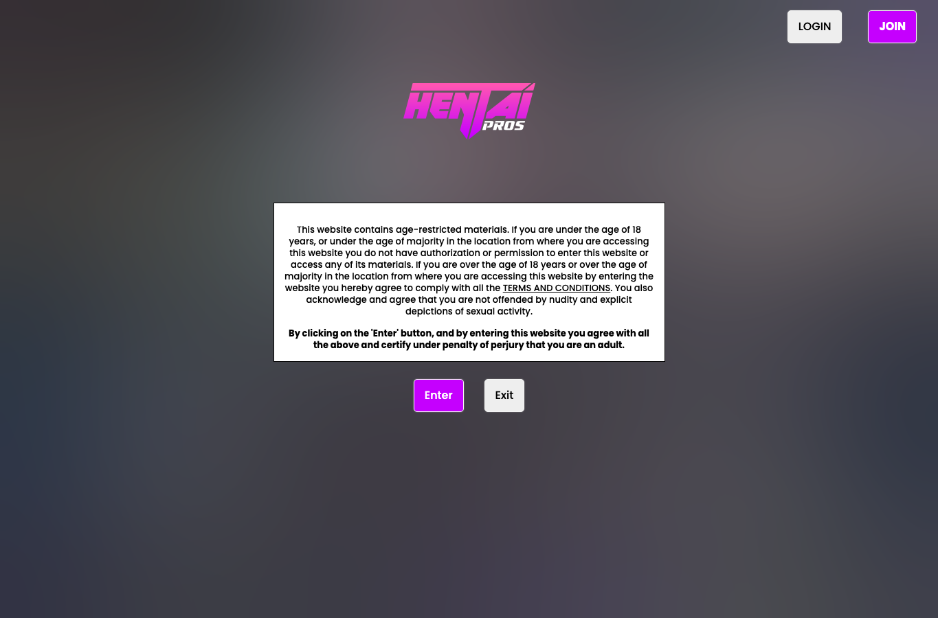 Screenshot preview of hentaipros.com