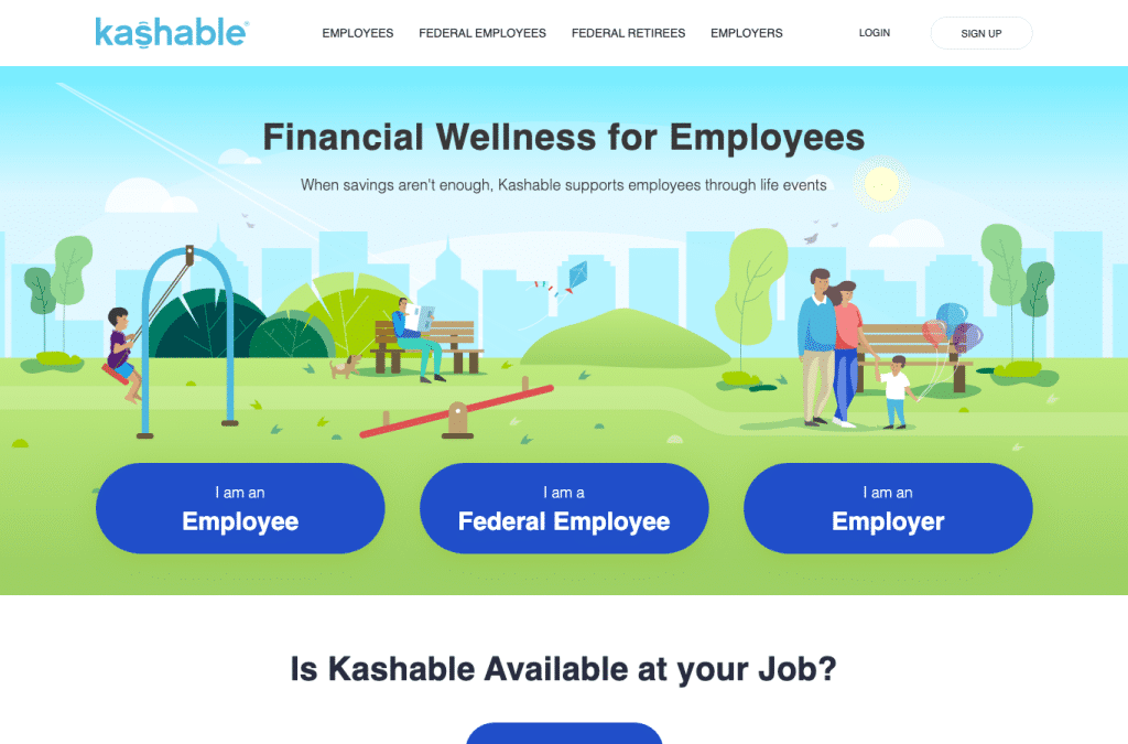 kashable.com homepage screenshot