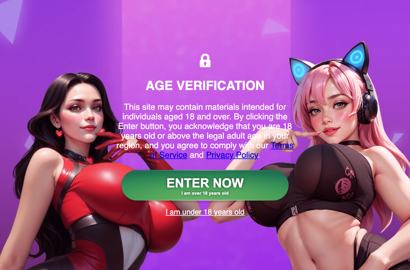 Screenshot preview of lust-goddess.com