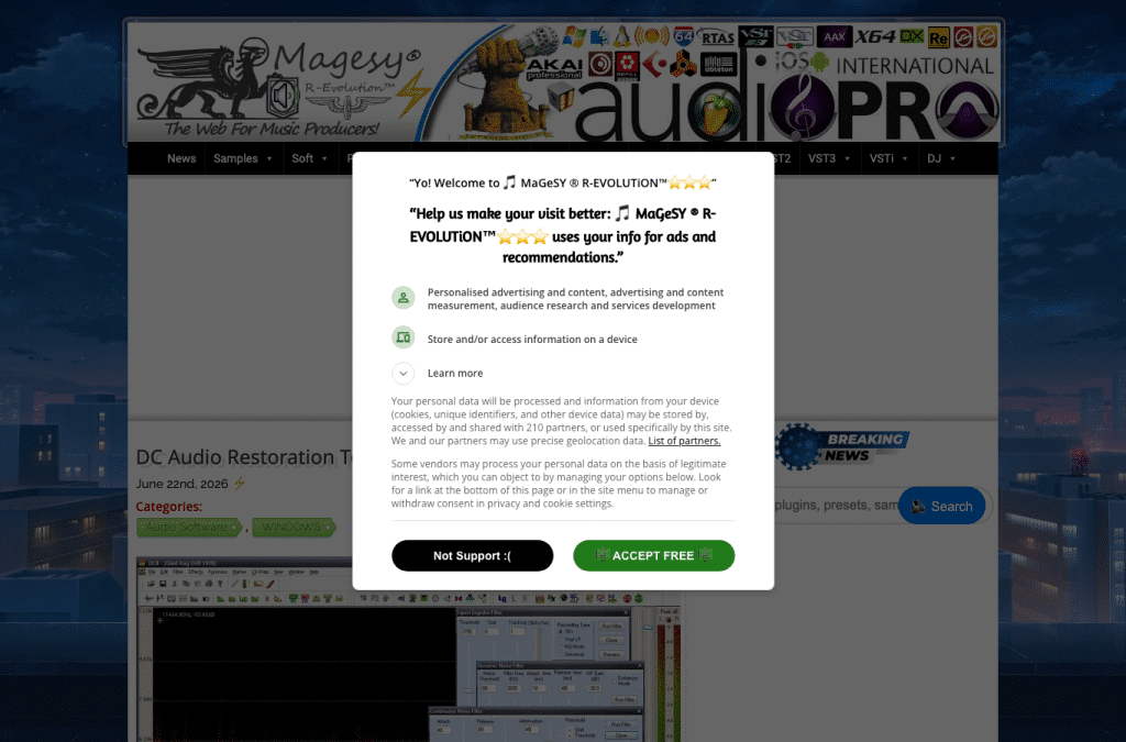 magesy.blog homepage screenshot