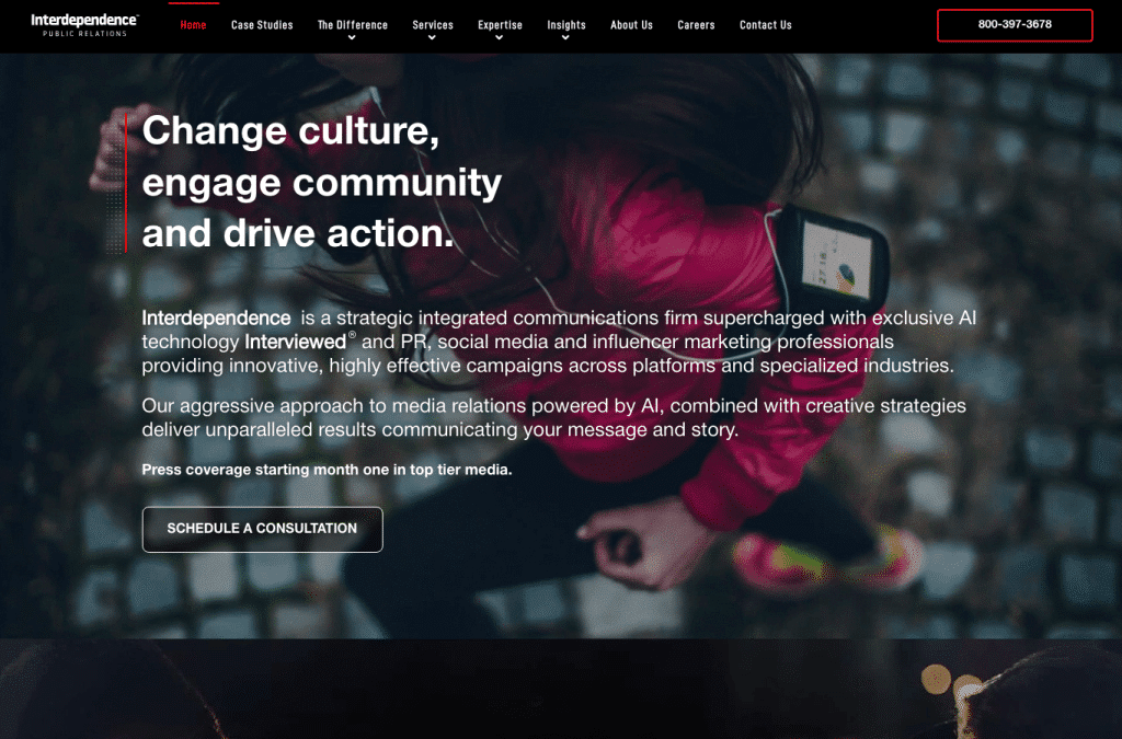 myinterdependenceservices.info homepage screenshot