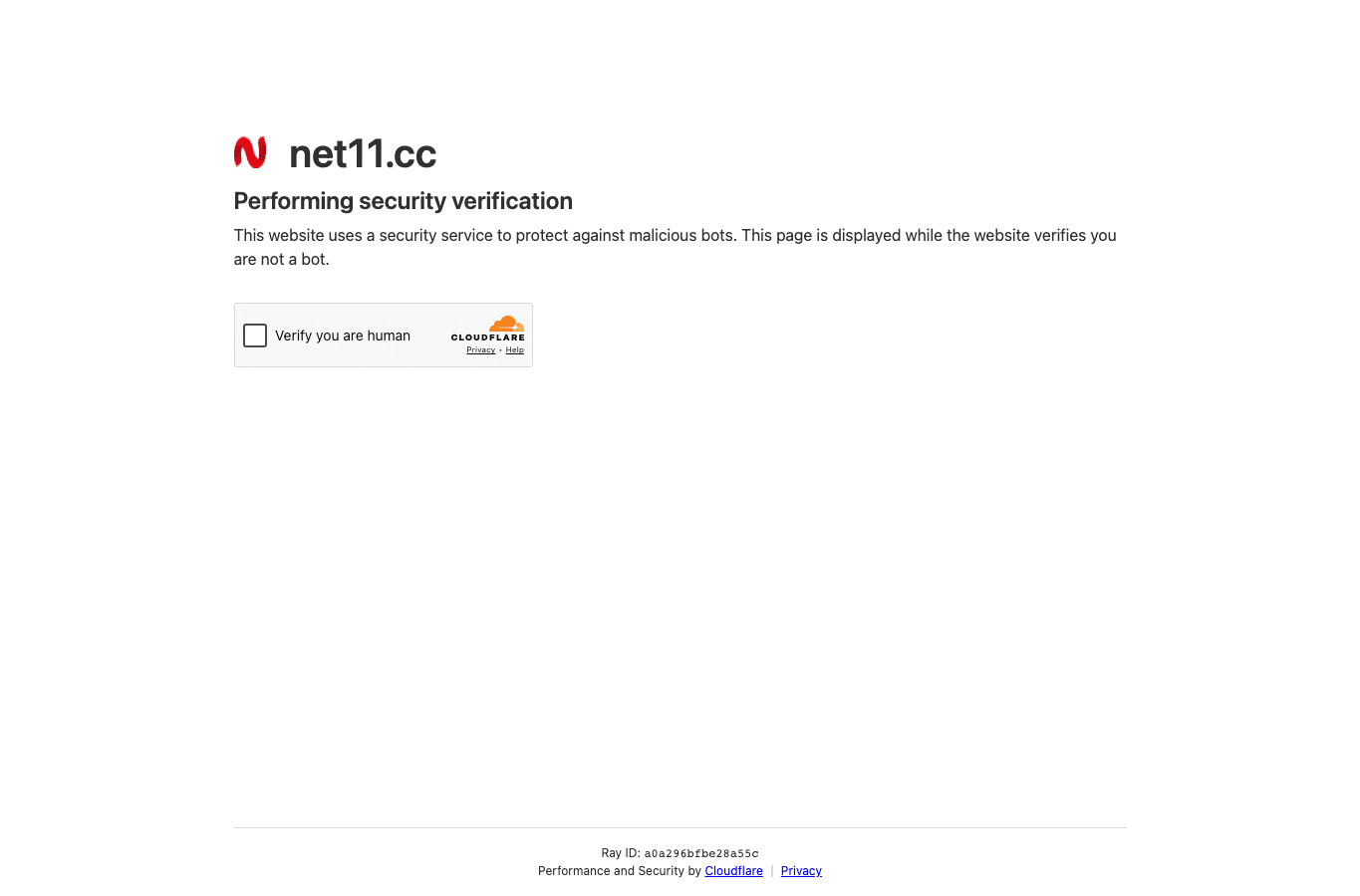 Screenshot preview of net11.cc