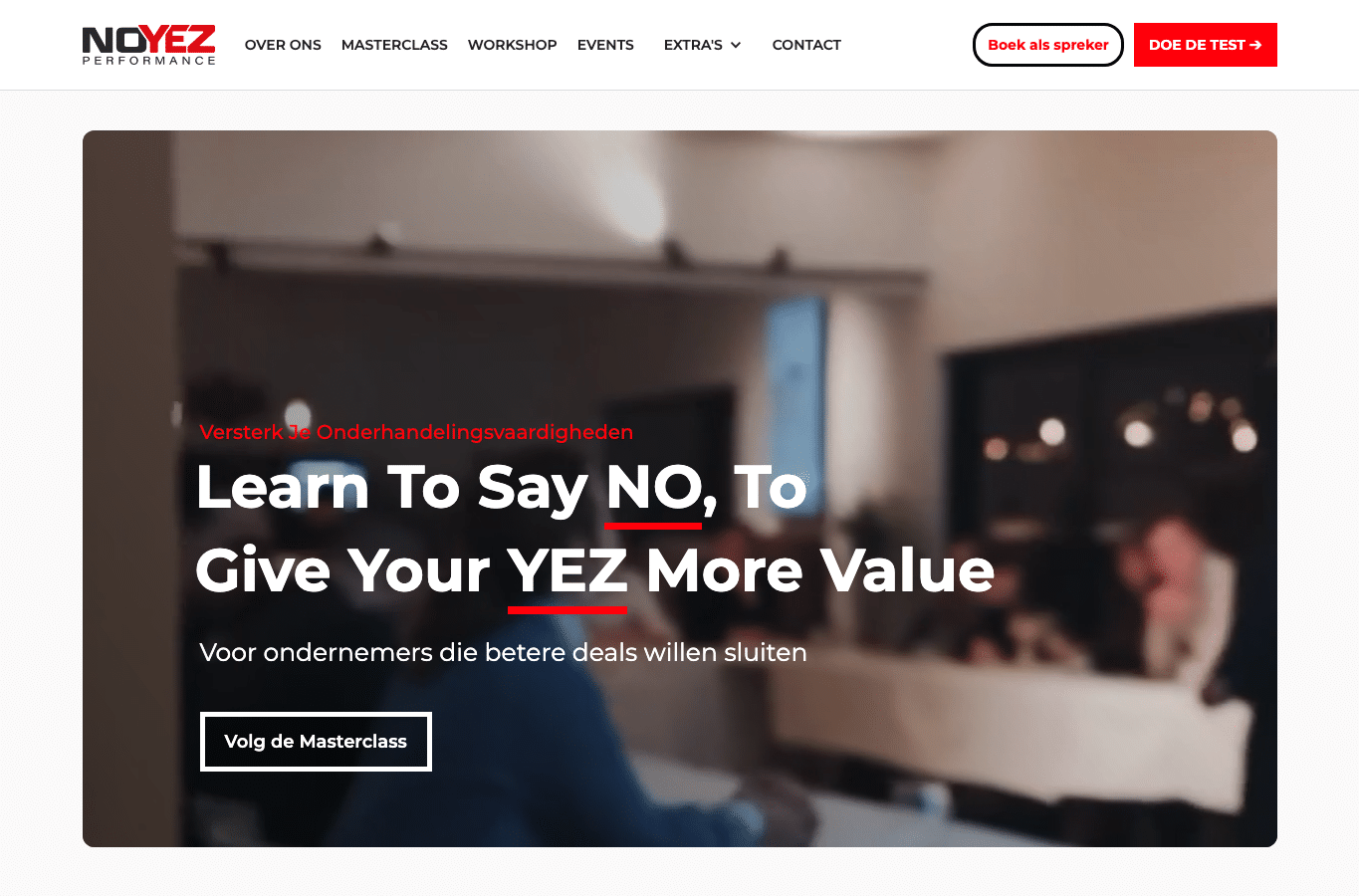 Screenshot preview of noyezpackage.com