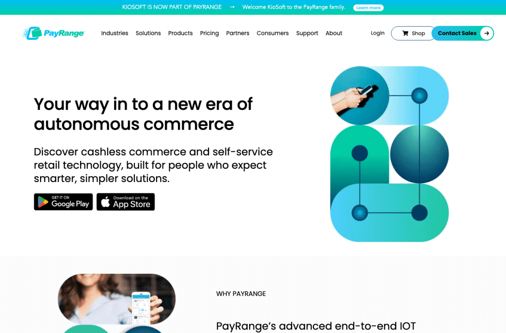 payrange.com homepage screenshot