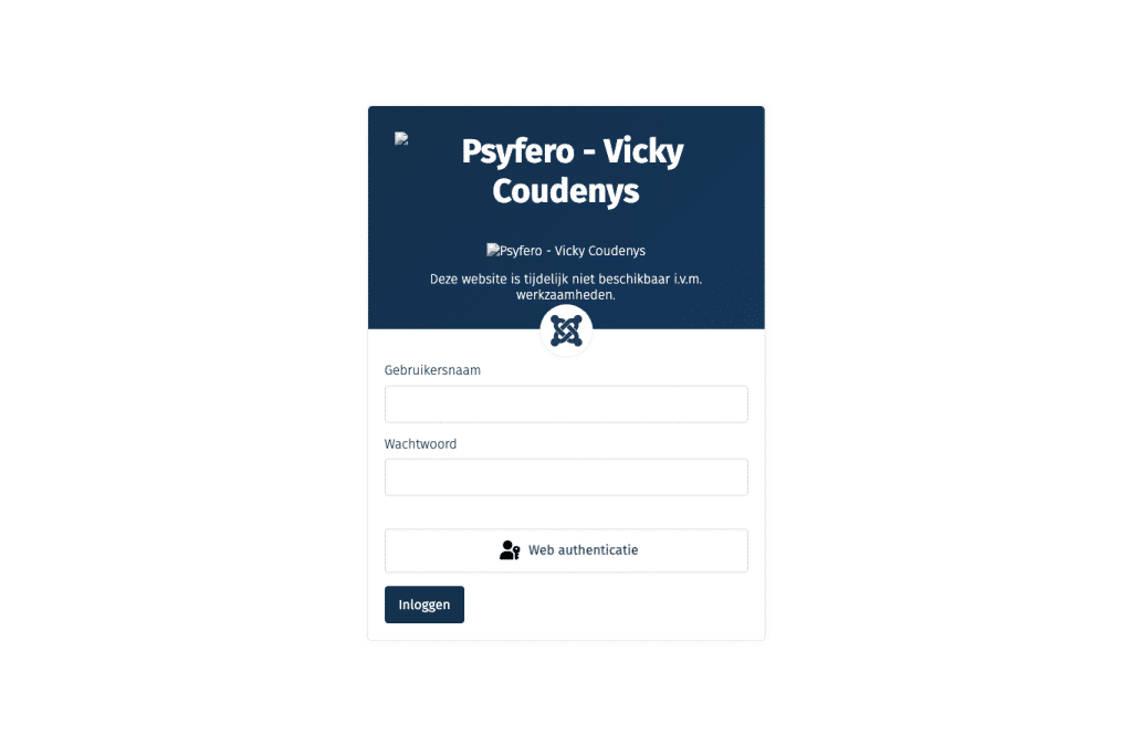 psyfero.be homepage screenshot