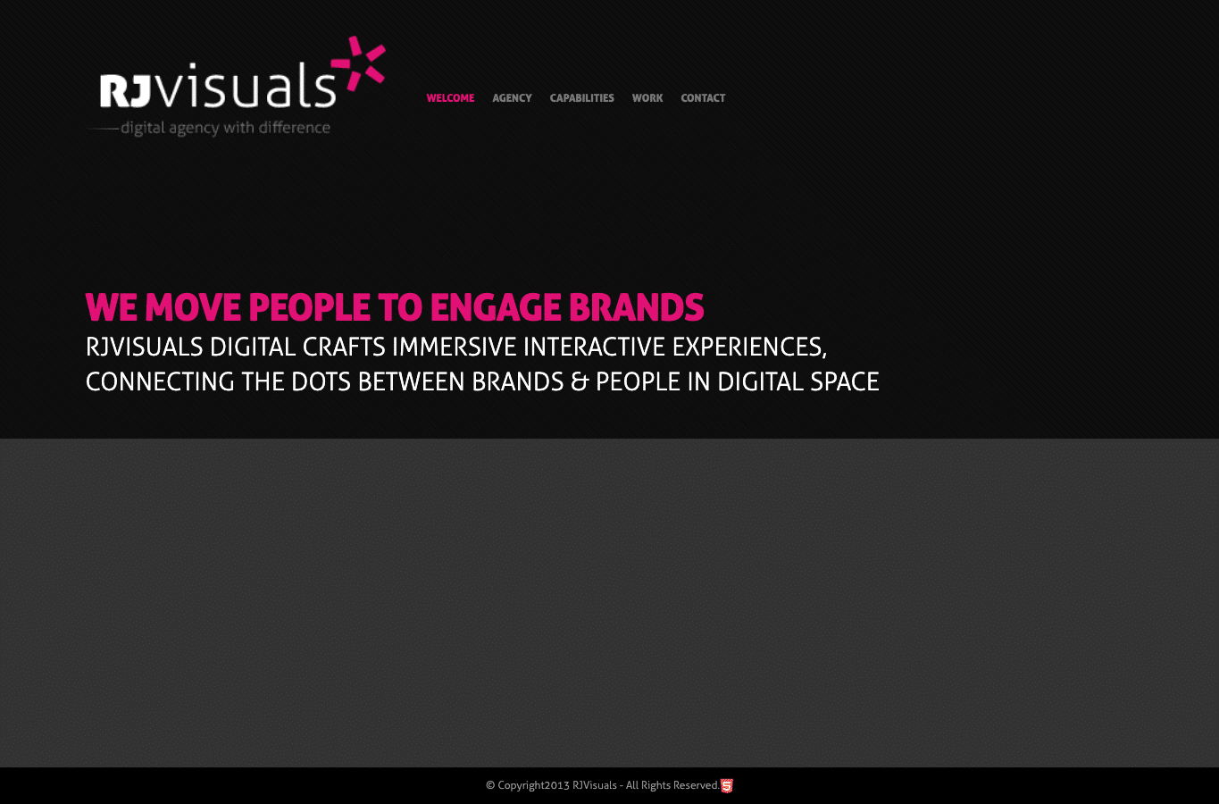 Screenshot preview of rjvisuals.com