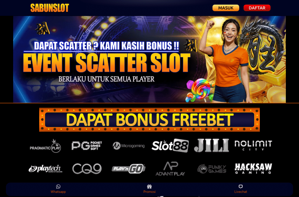 sabunslot.org homepage screenshot