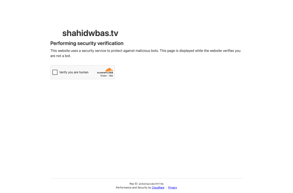 shahidwbas.tv homepage screenshot