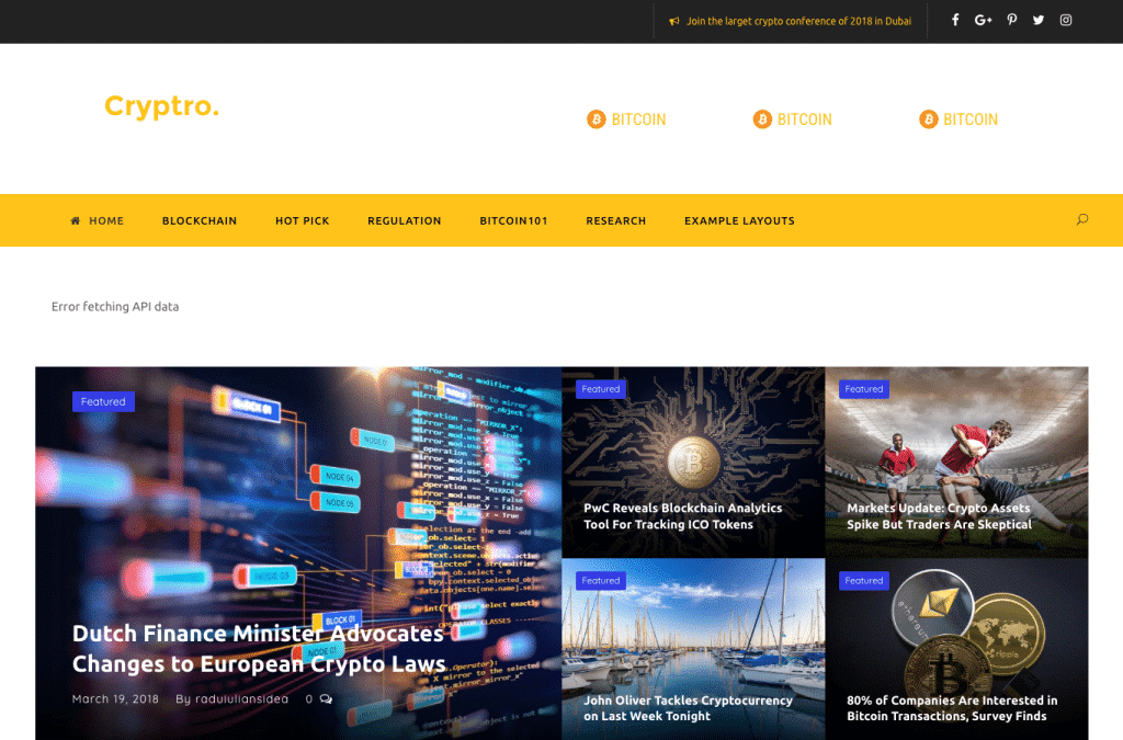shitcoinradar.com homepage screenshot