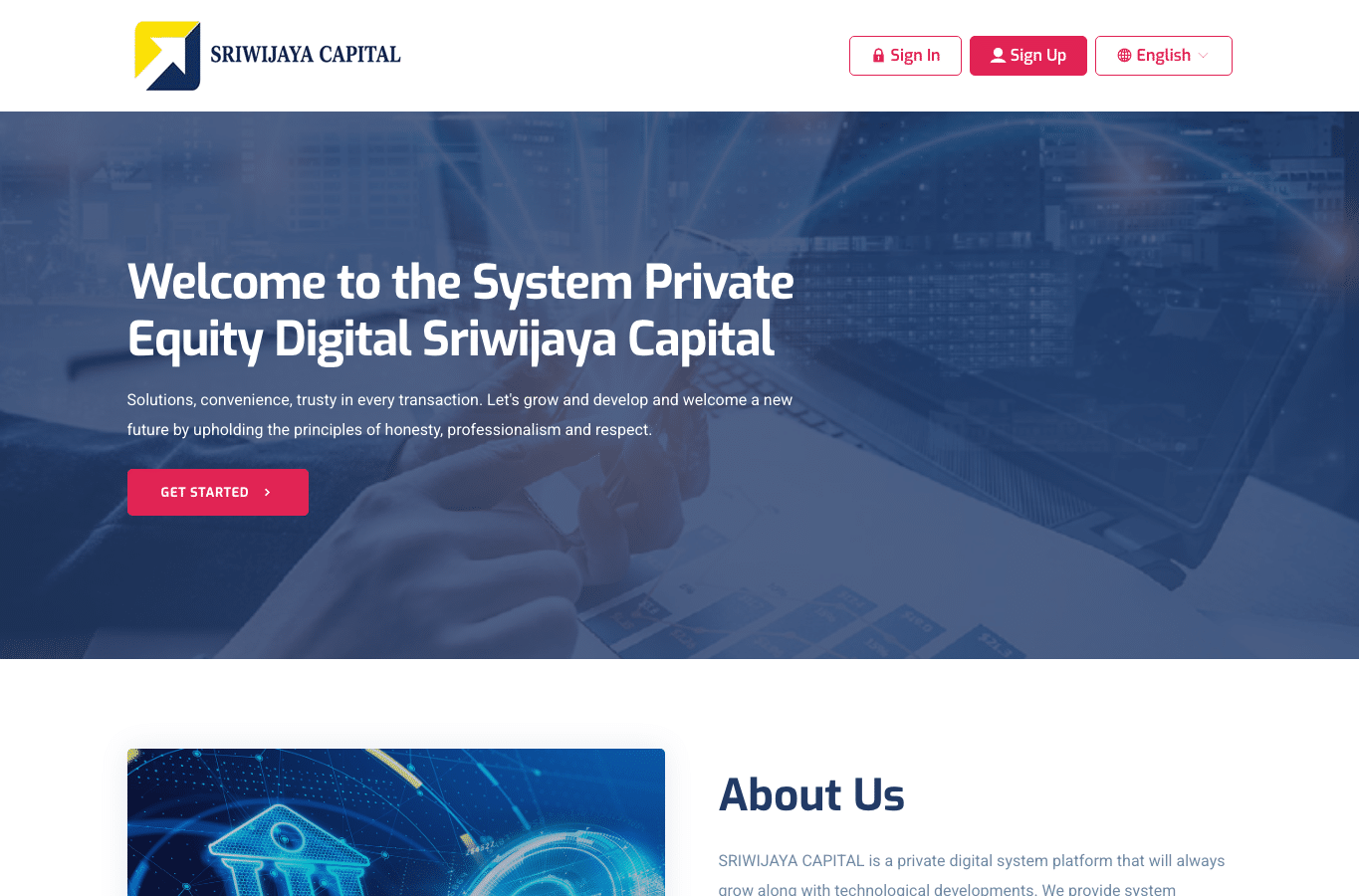 Screenshot preview of sriwijayacapital.com