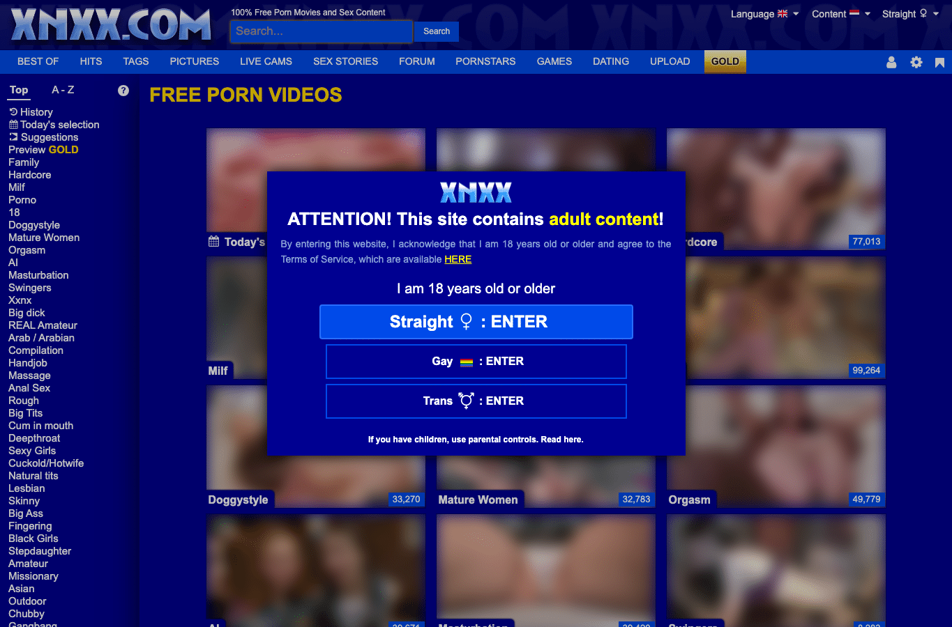 Screenshot preview of txnhh.com