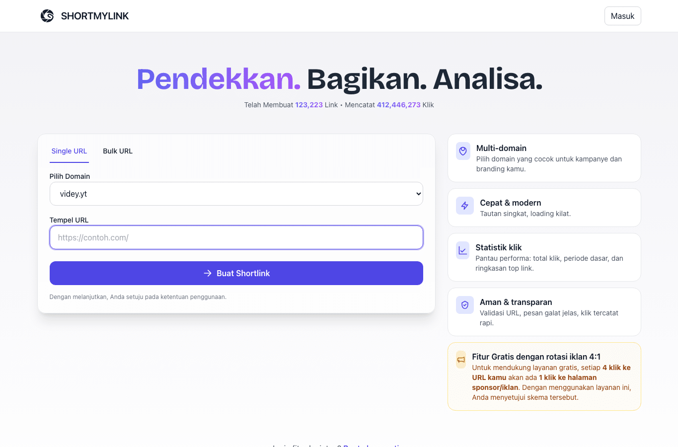 Screenshot preview of videi.in