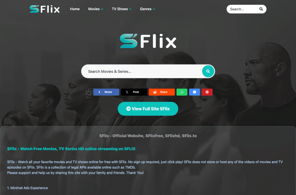 youflixmovies.xyz homepage screenshot