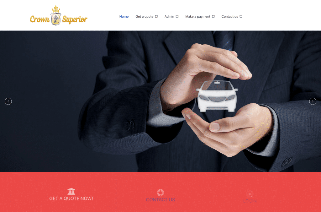 crownsuperior.com homepage screenshot