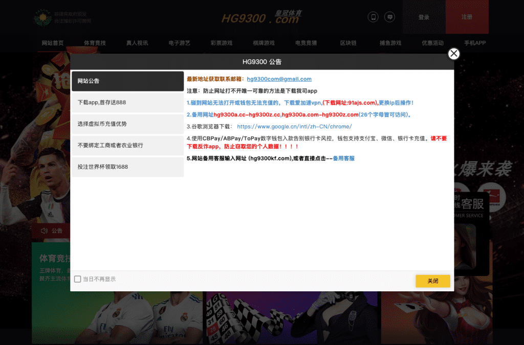 hg9300zz.vip homepage screenshot