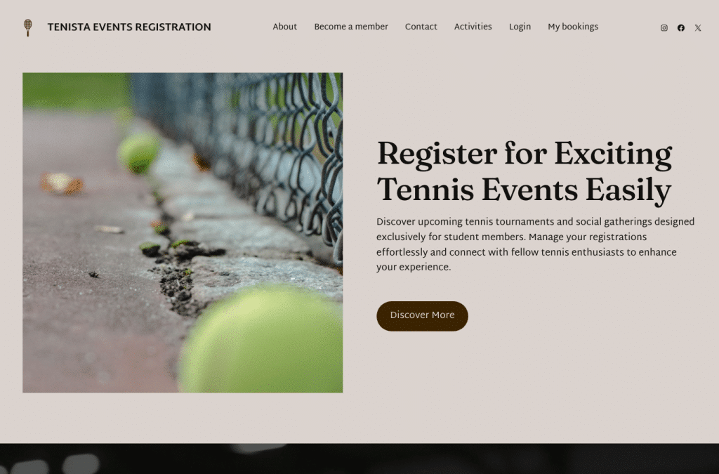nainatest.xyz homepage screenshot