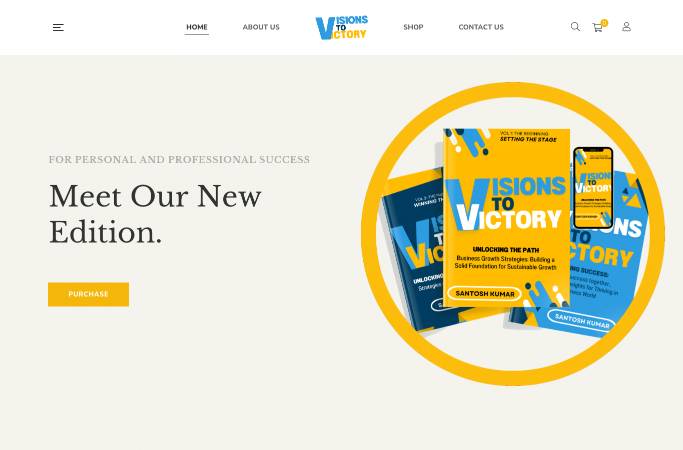 Screenshot preview of visionstovictory.com