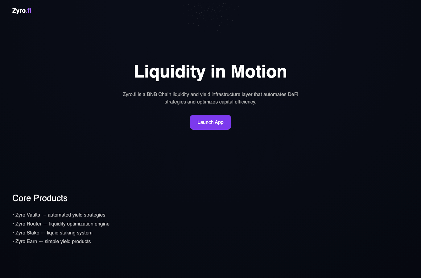 Screenshot preview of zyro.fi
