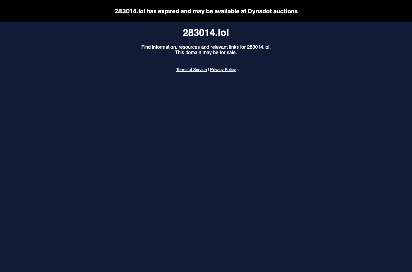 Screenshot preview of 283014.lol