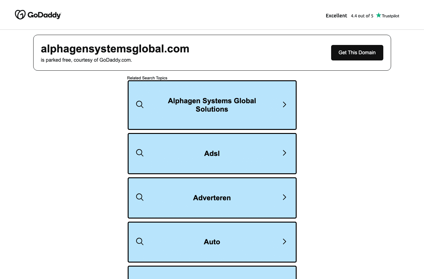 Screenshot preview of alphagensystemsglobal.com